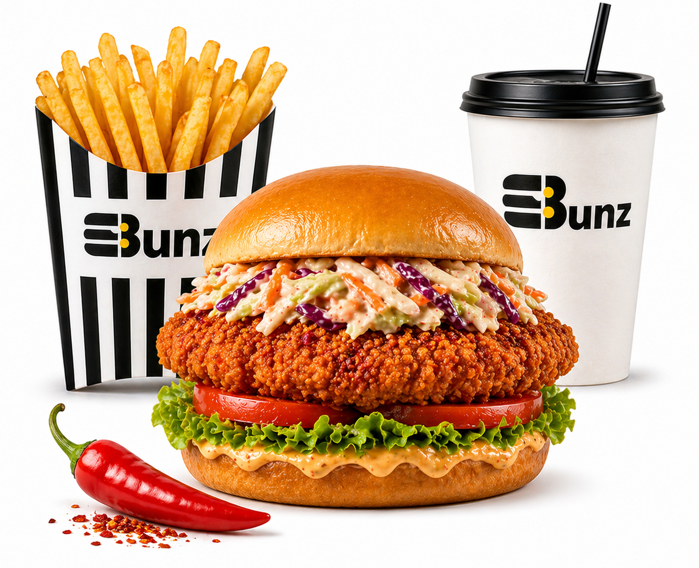 Bunz
Z-Fire
Spicy Chicken Drop