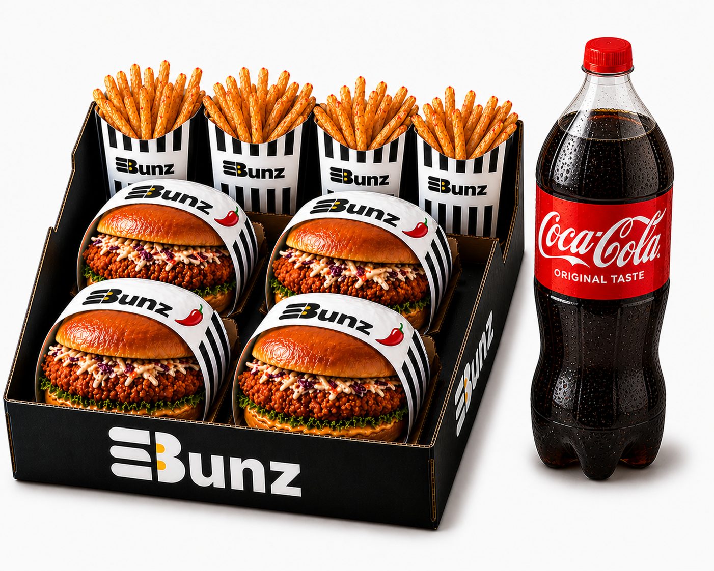 BUNZ
Z-Fire
Spicy Chicken Drop Box